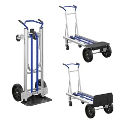 Cosco Next Gen Convertible Hand Truck, 800/1000 lb. Capacity, Blue (12253BLU1E)