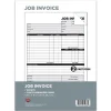 Cosco 2-Part Carbonless Job Invoice, 8.5" x 11.5", 100 Sets/Book (074036PK5)
