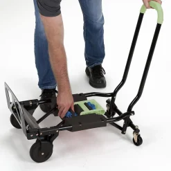 Cosco Shifter Convertible Hand Truck, 300 lb. Capacity, Black/Green (12222PBG1E)