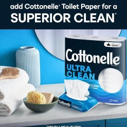 Cottonelle Flushable Wet Wipes, 42 Wipes/Pack, 2 Pack (35970)