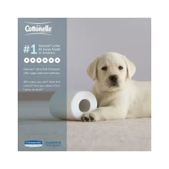Cottonelle Professional Toilet Paper, 1-ply, White, 170 Sheets/Roll, 12 Rolls/Pack (12456)