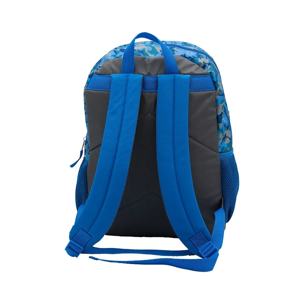 Crayola Color-Your-Own Oceanfront Backpack, Blue/Black (B23CL56806-ST)