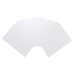 Crayola Project Premium Construction Paper, White, 50/Pack (99-0081)