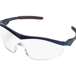 Crews Storm® Protective Eyewear, Foldable Temples, Navy (ST120)