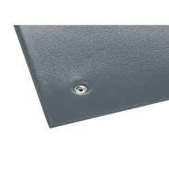 Crown Comfort-King Anti-Static Floor Mat, 24" x 60" Steel Gray (CWNZC0025GY)