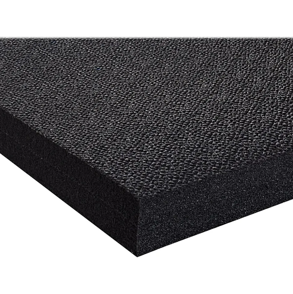 Crown Mats Alleviator Anti-Fatigue Mat, 24" x 36", Black (AZ 0023BK)