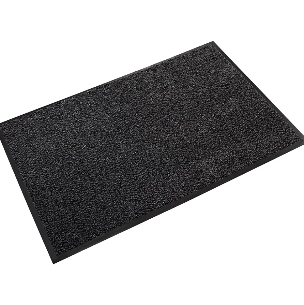 Crown Mats Dust-Star Commercial Wiper Entrance Floor Mat , 6' x 10', Charcoal (DS 0610CH)