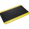 Crown Mats Industrial Deck Plate Anti-Fatigue Mat, 3 x 12, Black/Yellow (CD 0312YB)