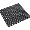 Crown Mats Safety-Step Perforated Safety Mat, 36" x 36", Black (KM RG33BK)