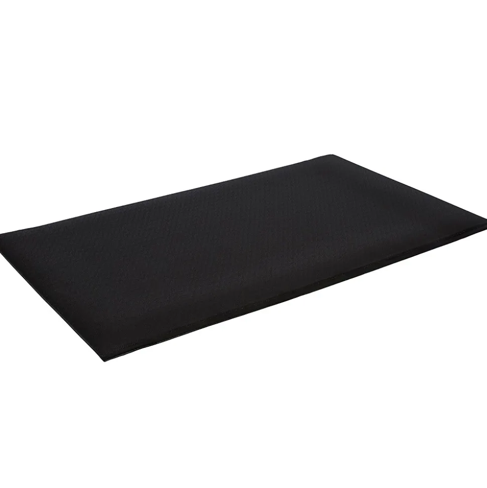 Crown Mats Wear-Bond Comfort-King Anti-Fatigue Mat, 36" x 60", Black (WB Z035KP)
