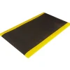 Crown Mats Wear-Bond Tuff-Spun Anti-Fatigue Mat, 24" x 36", Black/Yellow (WB 0023YD)