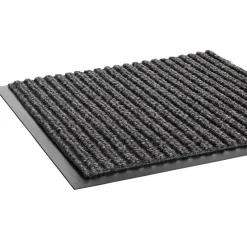 Crown Needle Rib Wipe Synthetic Scraper Mat, 72" x 48", Gray (CWNNR0046GY)