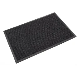 Crown Super-Soaker Wiper/Scraper Floor Mat, 46" x 72", Charcoal (CWNSSR046CH)
