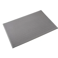 Crown Tuff-Spun Foot-Lover Anti-Fatigue Floor Mat, 36" x 60", Gray (CWNFL3660GY)