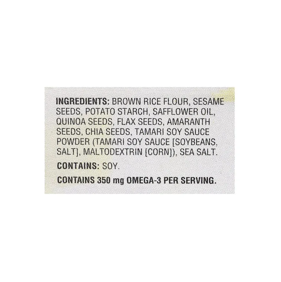 Crunchmaster Gluten Free 5-Seed Crackers, Two 10 oz. Bags/Pack (220-00757)