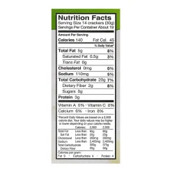 Crunchmaster Gluten Free 5-Seed Crackers, Two 10 oz. Bags/Pack (220-00757)