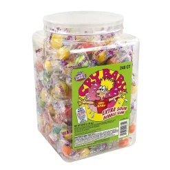 Cry Baby Extra Sour Bubble Gum Gum, 240 Pieces/Pack, 240/Tub (291-00005)