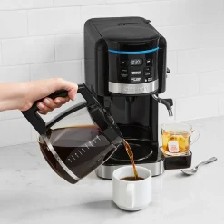 Cuisinart Coffee Plus 12-Cups Automatic Drip Coffee Maker, Black (CHW-16)