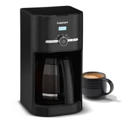Cuisinart 12-Cups Automatic Drip Coffee Maker, Black (DCC-1120BK)