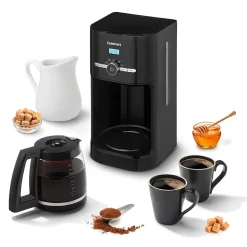 Cuisinart 12-Cups Automatic Drip Coffee Maker, Black (DCC-1120BK)