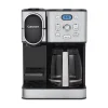 Cuisinart 12-Cups Single Serve & Automatic Drip Coffee Maker, Stainless Steel (SS-16)