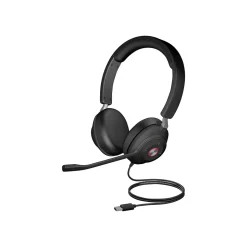 Cyber Acoustics Noise Canceling Stereo On Ear Computer Headset, Black (HS-2000)