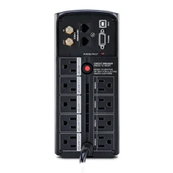 CyberPower Intelligent 1000VA UPS Battery Backup and Surge Protector, 9-Outlets, Black (CP1000AVRLCD)