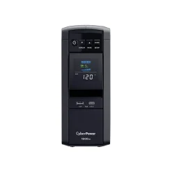 CyberPower PFC Sinewave Series 1000VA UPS, 10-Outlet, Black (CP1000PFCLCD)