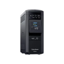 CyberPower PFC Sinewave Series 1000VA UPS, 10-Outlet, Black (CP1000PFCLCD)