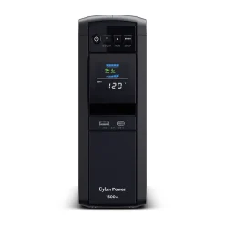 CyberPower PFC Sinewave 1500VA UPS, 12-Outlets, Black (CP1500PFCLCD)