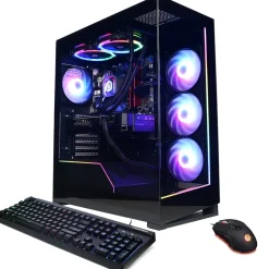 CyberPowerPC Gamer Supreme Gaming Desktop Computer, Intel Core i7-14700F, 32GB Memory, 2TB SSD (SLC8960CPGV11)