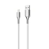 Cygnett Armored Lightning to USB-A Charge and Sync Cable, 6', White (CY2686PCCAL)