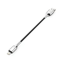 Cygnett Armored Lightning to USB-A Charge and Sync Cable, 3.937" (CY2668PCCAL)