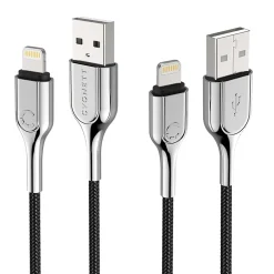 Cygnett Armored Lightning to USB-A Charge and Sync Cable, 3.937