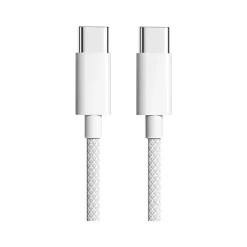 3D Luxe Cool Cables USB Type-C to USB Type-C Charging Cable, 3 ft., Gray (CC-WHITE)