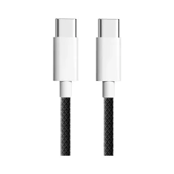 3D Luxe Cool Cables USB Type-C to USB Type-C Charging Cable, 3 ft., Black (CC-BLACK)