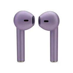 3D Luxe TWS Wireless Earbuds, Bluetooth, Satin Purple (TWS-Satin-Purple)