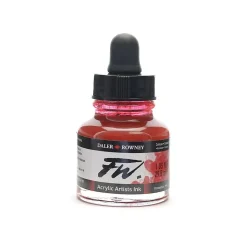 Daler-Rowney Fw Artists' Ink, Crimson, 1Oz, 2/Pack (65203-Pk2)