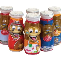 Dannon Danimals Explosion & Swingin' Strawberry Bananas Smoothies, 36/Pack (902-00019)