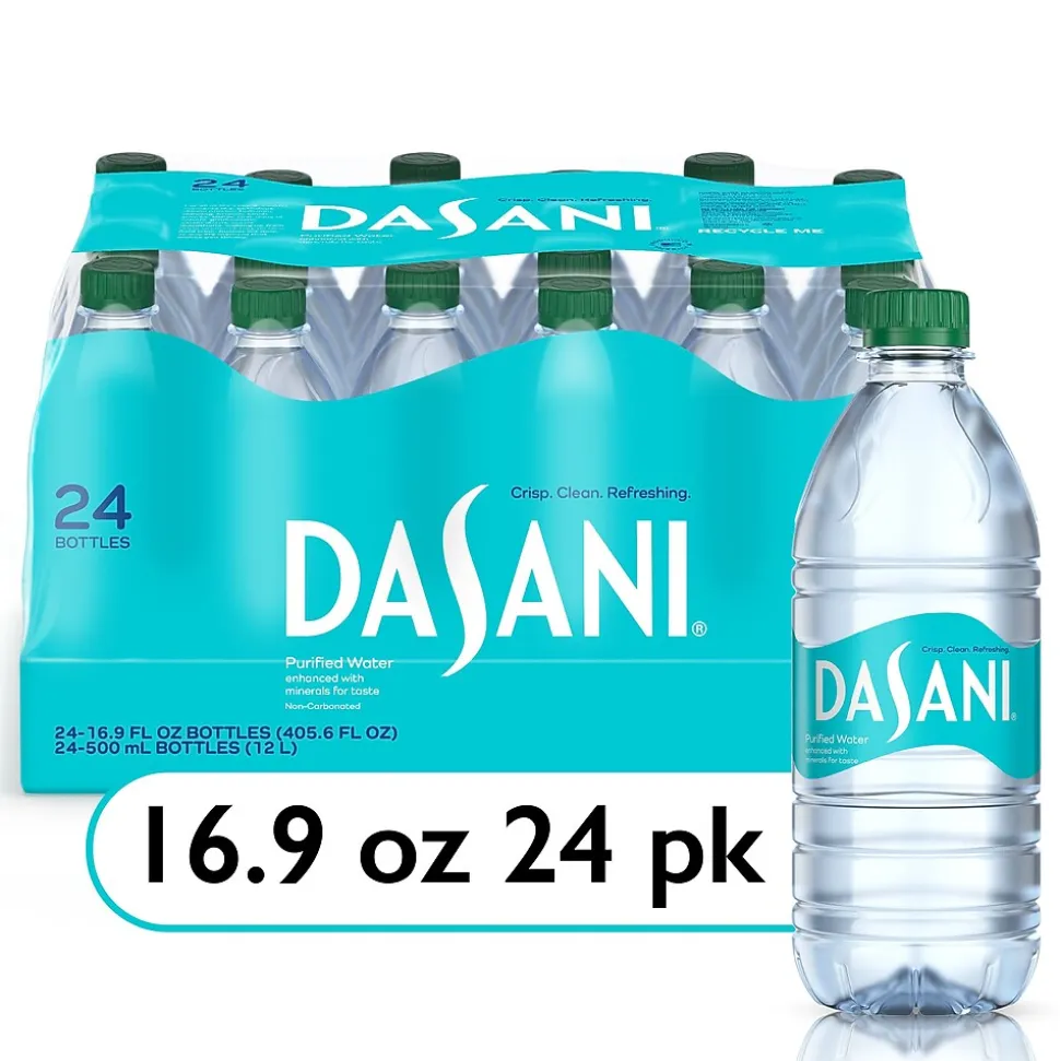 Dasani Water, 16.9 Oz., 24/Carton (00049000031652)