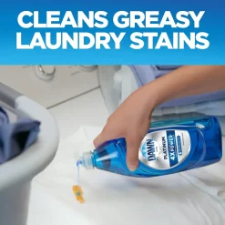 Dawn Platinum Liquid Dish Soap with Sponge, Refreshing Rain, 24 fl oz., 3/Carton (49041)