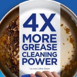 Dawn Platinum Liquid Dish Soap with Sponge, Refreshing Rain, 24 fl oz., 3/Carton (49041)