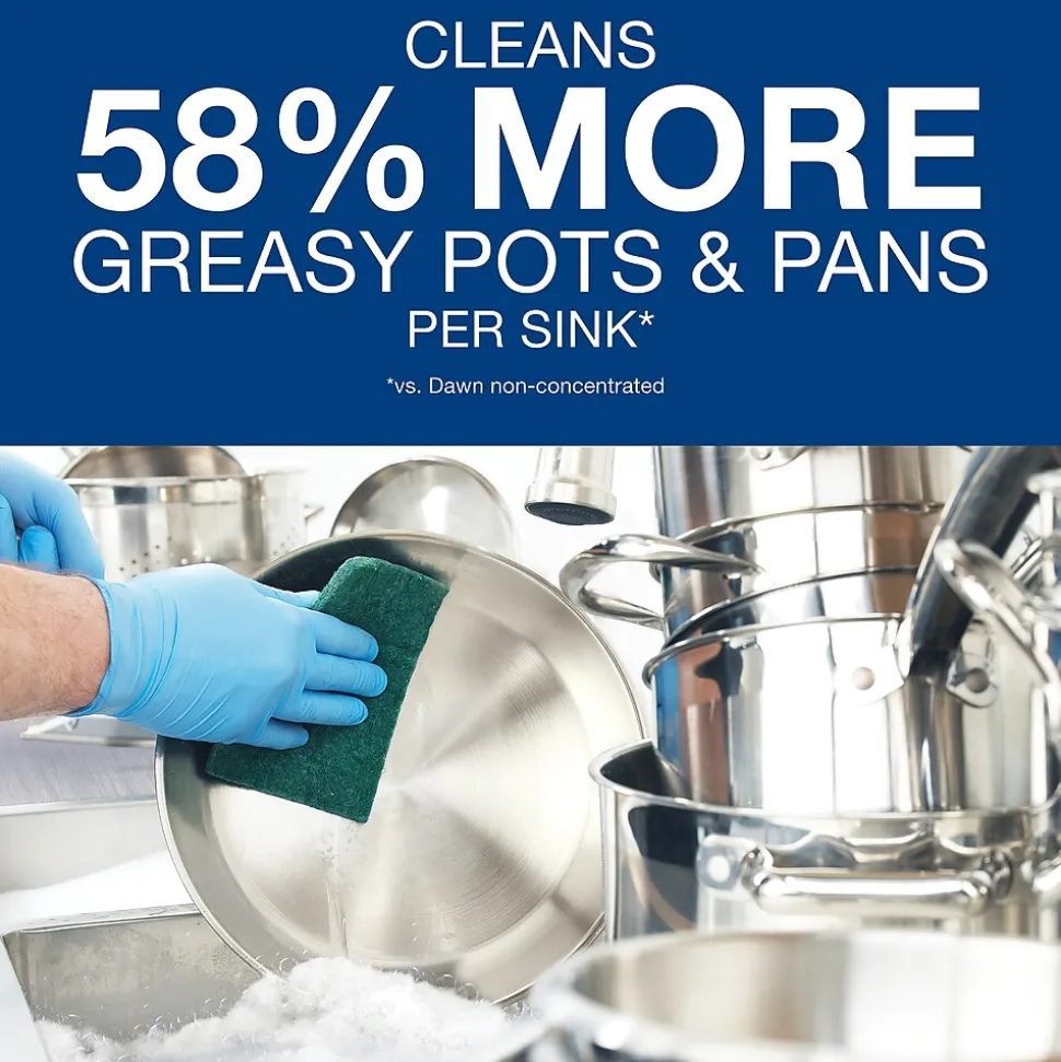 Dawn Professional Liquid Dish Soap, Original Scent, 38 fl oz., 8/Carton (45112CT)