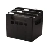 DecoFlex Large Capacity Desktop File Box, Letter Size, Black (PFX 43013)