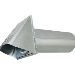 Deflecto Gvh4 4" Wide-mouth Galvanized Vent Hood