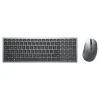 Dell Multi-Device Wireless Keyboard and Combo Optical Mouse, Gray (KM7120W-GY)