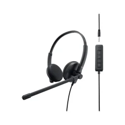 Dell Noise Canceling Stereo On Ear Headset, USB-A/3.5mm (WH1022)