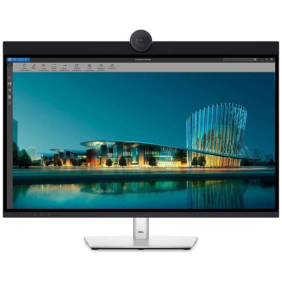 Dell UltraSharp 31.5" 60 Hz LCD Monitor, Black/Gray (U3224KB)