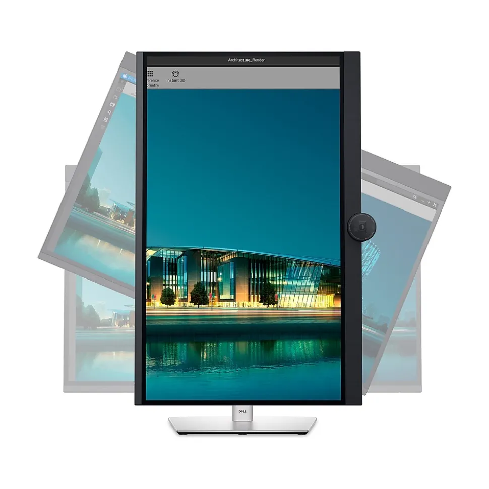 Dell UltraSharp 31.5" 60 Hz LCD Monitor, Black/Gray (U3224KB)