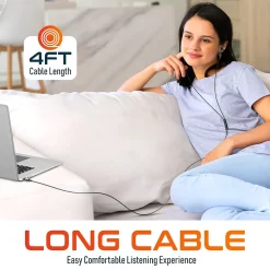 Delton 15EC Stereo Earbuds, USB Type-C (DWH15EC)